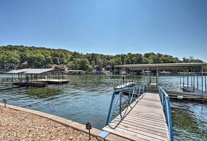 Dock + Lake Ozark Access: Pet Friendly Retreat