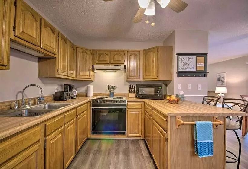 Dock + Lake Ozark Access: Pet Friendly Retreat