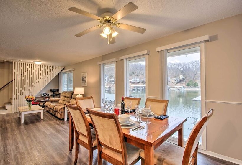 Dock + Lake Ozark Access: Pet Friendly Retreat