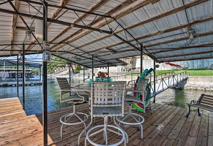 Dock + Lake Ozark Access: Pet Friendly Retreat
