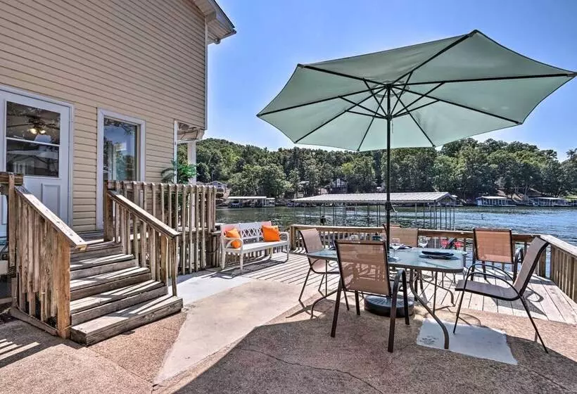Dock + Lake Ozark Access: Pet Friendly Retreat