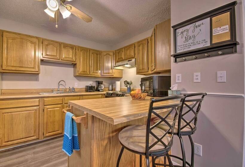 Dock + Lake Ozark Access: Pet Friendly Retreat