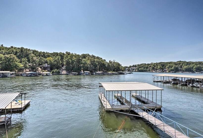 Dock + Lake Ozark Access: Pet Friendly Retreat