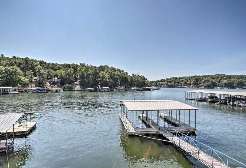 Dock + Lake Ozark Access: Pet Friendly Retreat