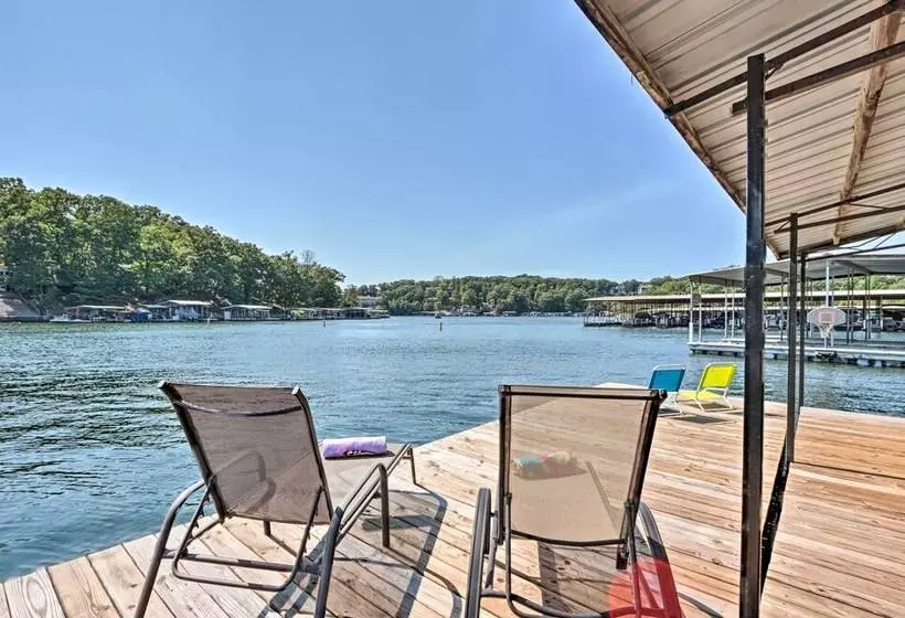 Dock + Lake Ozark Access: Pet Friendly Retreat