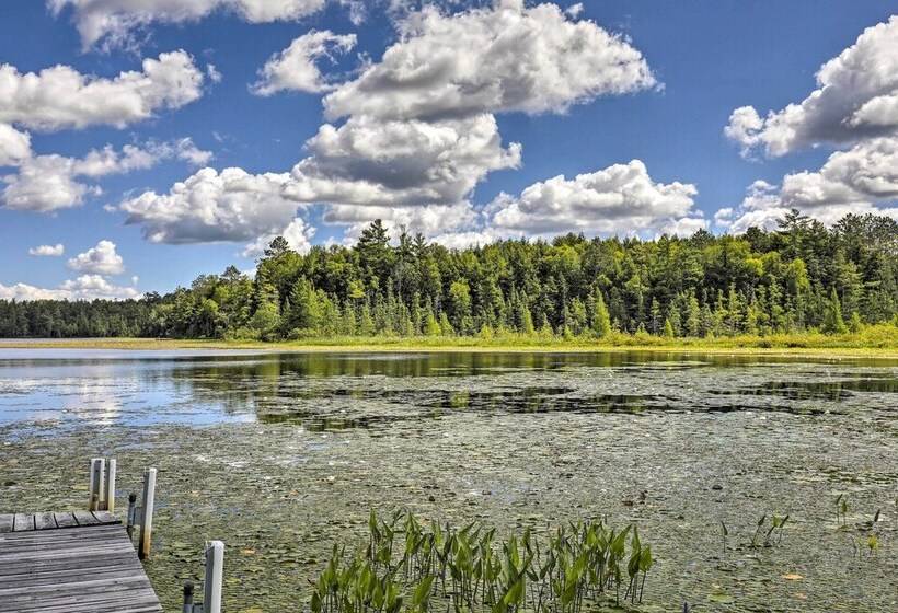 Dog Friendly Park Falls Cottage W/ 5 Acres & Lake