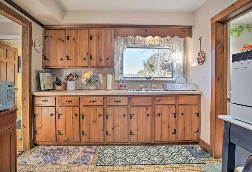 Pet Friendly Hyannis Home W/ Deck & Stream Views!