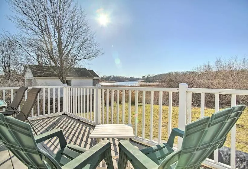 Pet Friendly Hyannis Home W/ Deck & Stream Views!