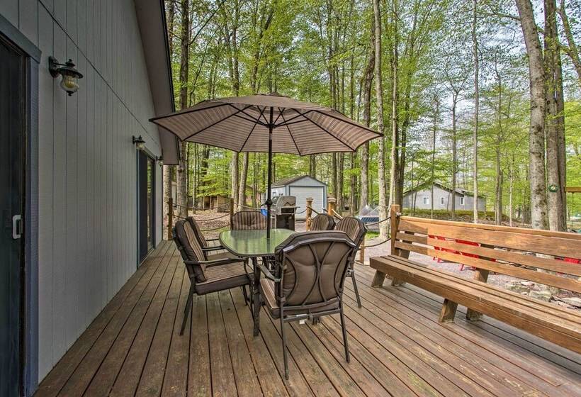 Pocono Paradise W/ Game Room: Walk To Locust Lake!