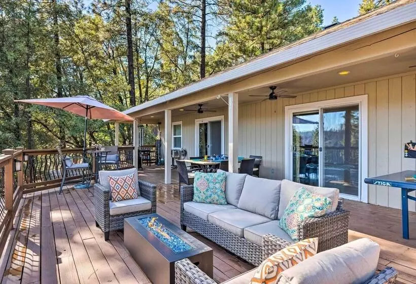 Pollock Pines  Mum S Retreat  W/ Large Deck!
