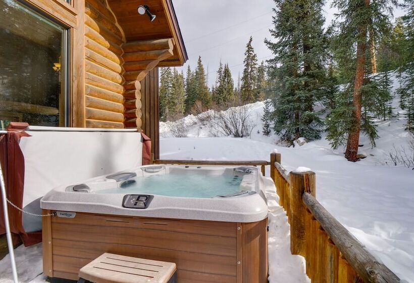 Rustic Cabin W/ Hot Tub & Deck In Breckenridge