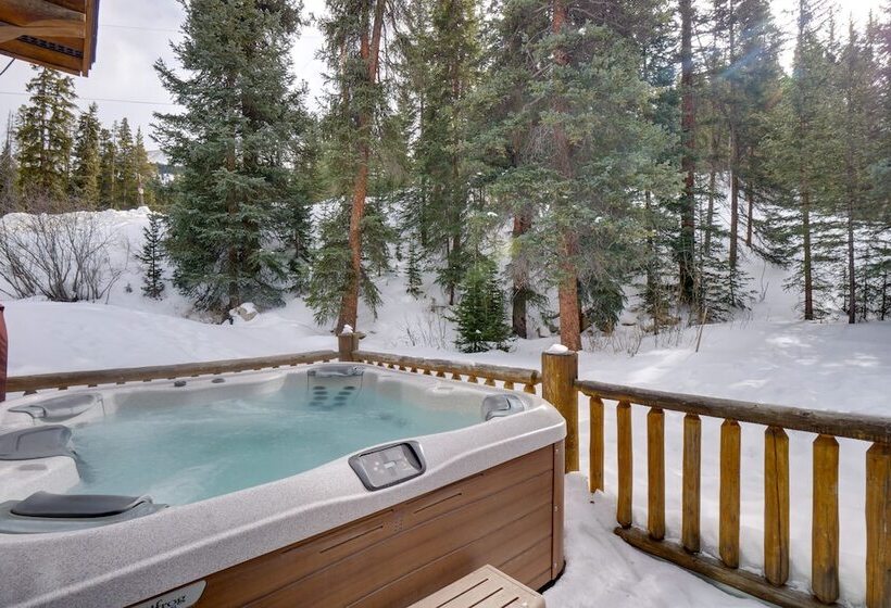 Rustic Cabin W/ Hot Tub & Deck In Breckenridge