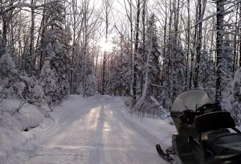Spacious Luxury Cabin W/deck & Dock On Bone Lake
