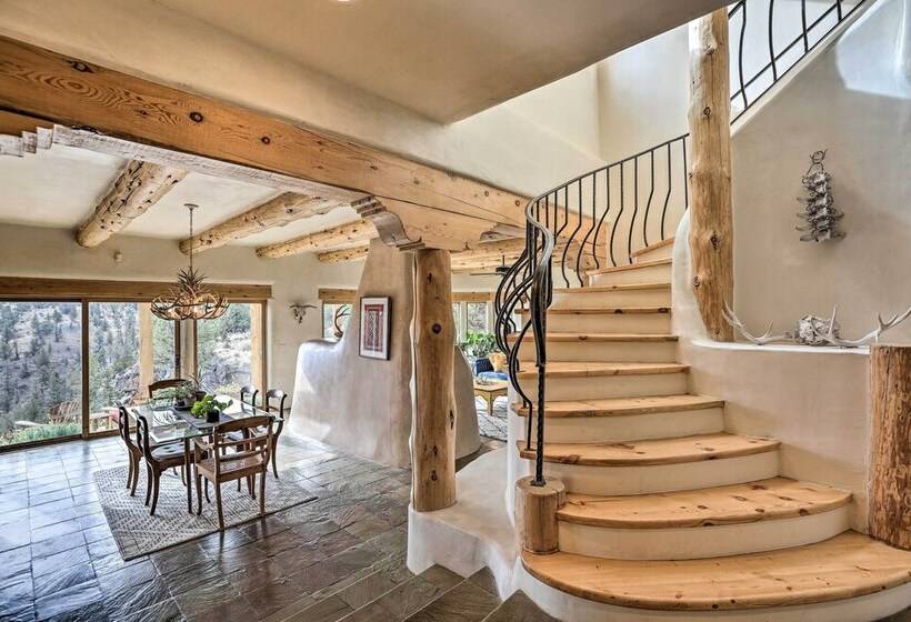 Adobe Home   River & Mtn Views W/ Hot Tub!