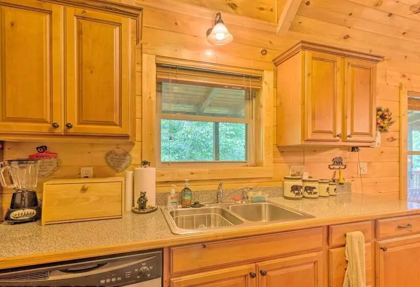 Mountain View Maggie Valley Home W/ 2 Decks!