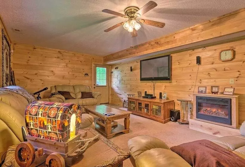 Mountain View Maggie Valley Home W/ 2 Decks!