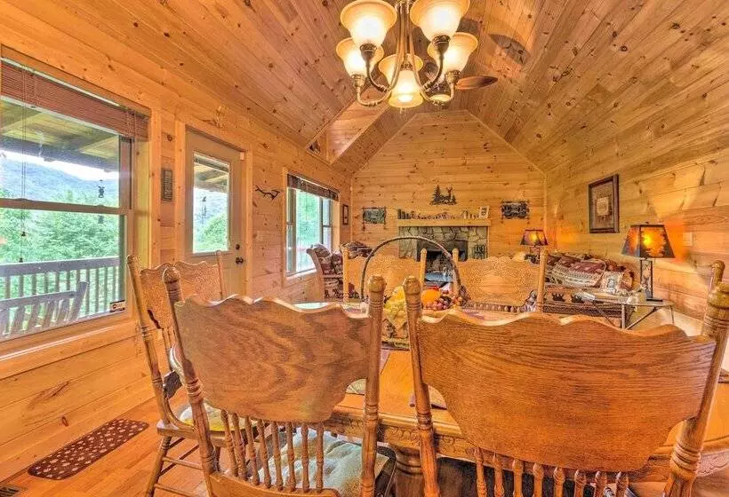 Mountain View Maggie Valley Home W/ 2 Decks!
