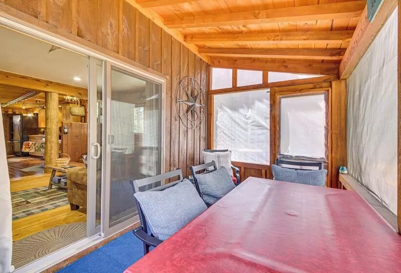 Rustic Searsport Cabin: Loft + Sunroom On 10 Acres