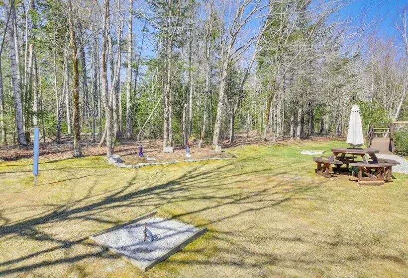 Rustic Searsport Cabin: Loft + Sunroom On 10 Acres