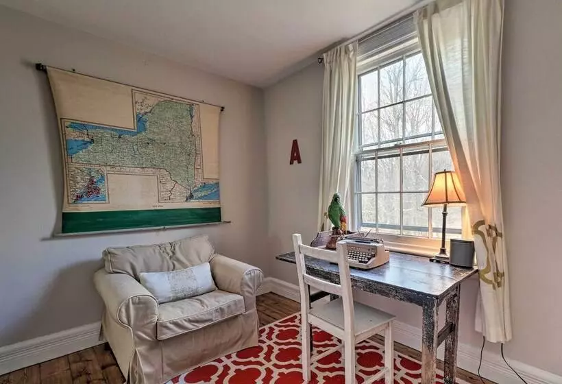 Spacious Stone Ridge Family Home: 6 Private Acres!