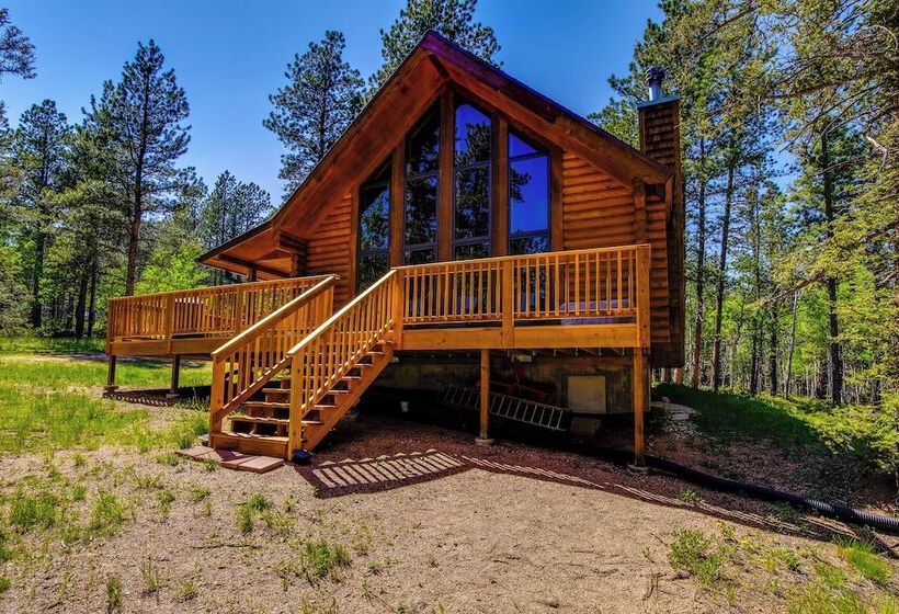 Sunny Forest Cabin W/ Views Of Pikes Peak Mtn!