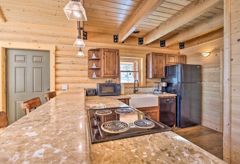 Sunny Forest Cabin W/ Views Of Pikes Peak Mtn!