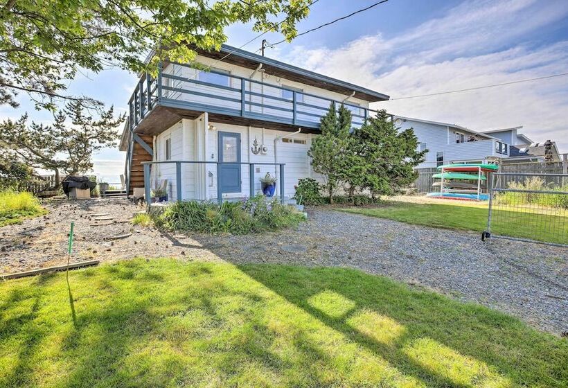 Waterfront Ferndale Home: Deck + Beach Access