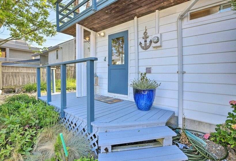 Waterfront Ferndale Home: Deck + Beach Access