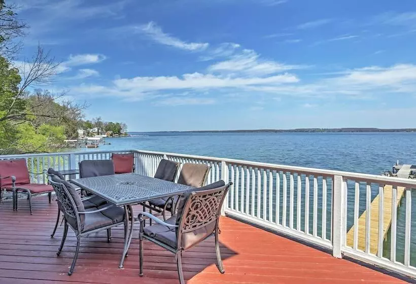Waterfront Seneca Lake House: Fire Pit + Boat Dock