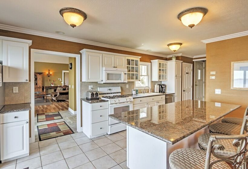 Waterfront Seneca Lake House: Fire Pit + Boat Dock