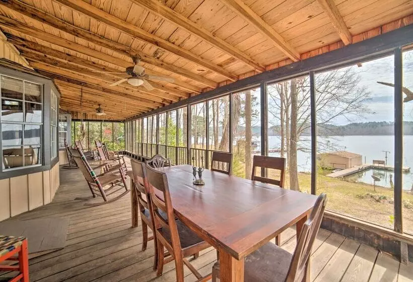 Authentic Retreat W/ Private Dock On Coosa River!