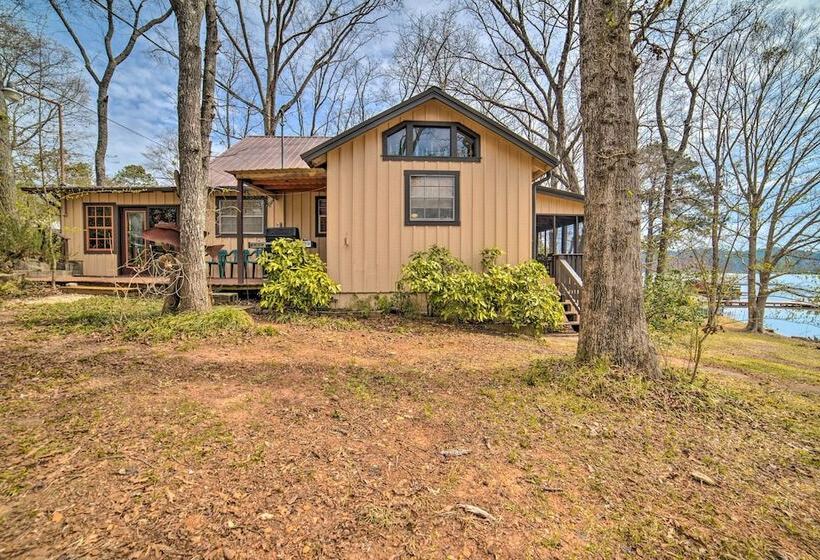 Authentic Retreat W/ Private Dock On Coosa River!