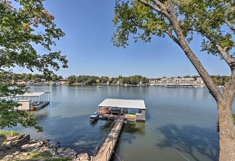 Private Boat Dock & Deck: Lakefront Home!