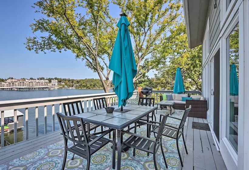 Private Boat Dock & Deck: Lakefront Home!