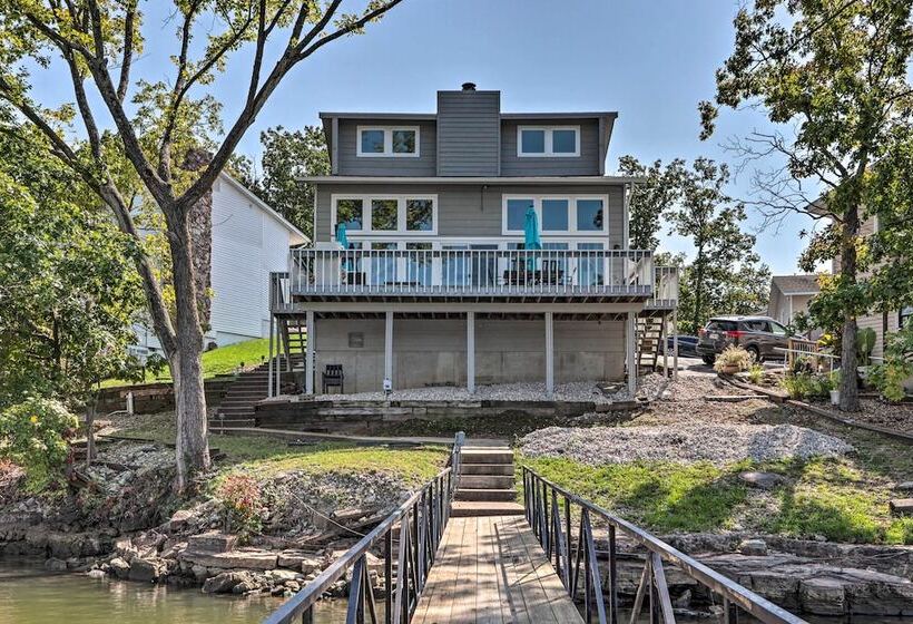 Private Boat Dock & Deck: Lakefront Home!