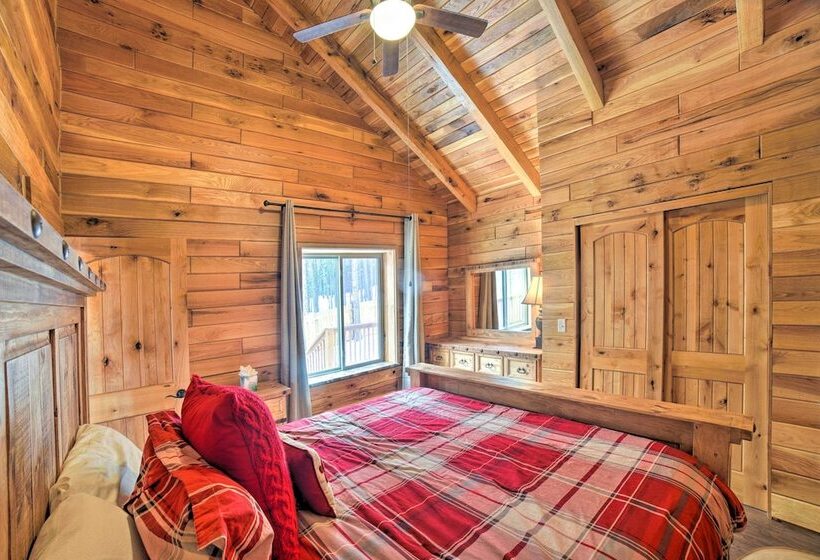 Woodsy Mountain Cabin: 2 Mi To Angel Fire Resort!