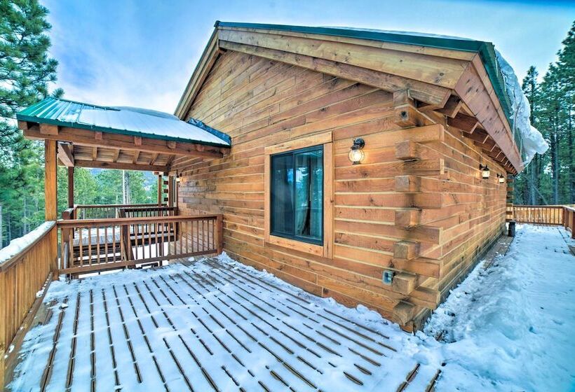 Woodsy Mountain Cabin: 2 Mi To Angel Fire Resort!