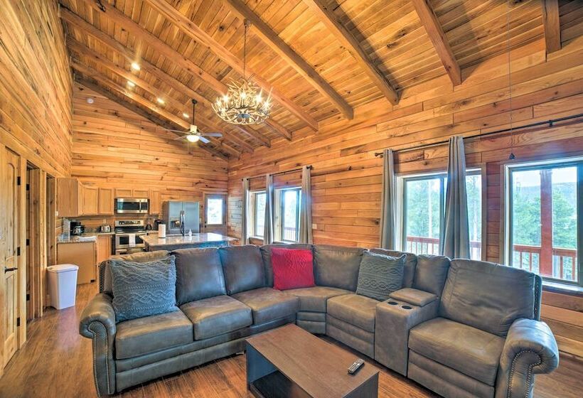 Woodsy Mountain Cabin: 2 Mi To Angel Fire Resort!