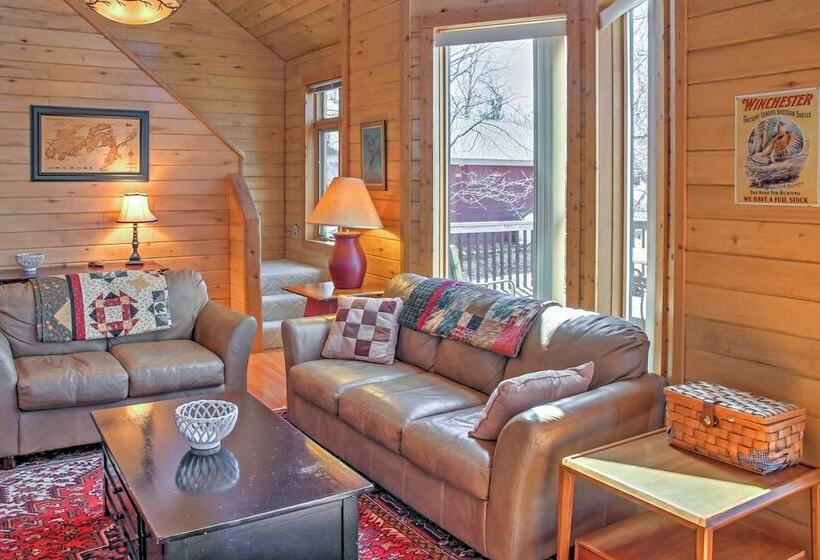 Crosslake Home On Little Pine Lake W/ Boat Landing