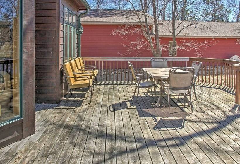 Crosslake Home On Little Pine Lake W/ Boat Landing