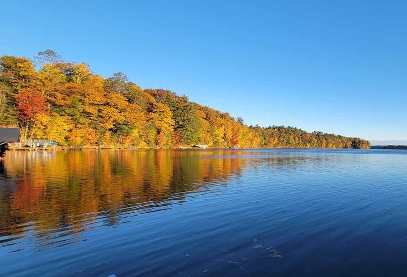 Eagle River Lakefront Retreat W/ Fire Pit & Grill