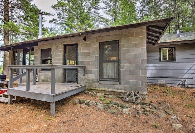 Eagle River Lakefront Retreat W/ Fire Pit & Grill