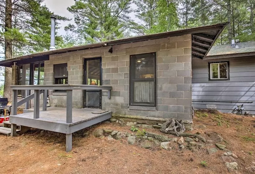 Eagle River Lakefront Retreat W/ Fire Pit & Grill