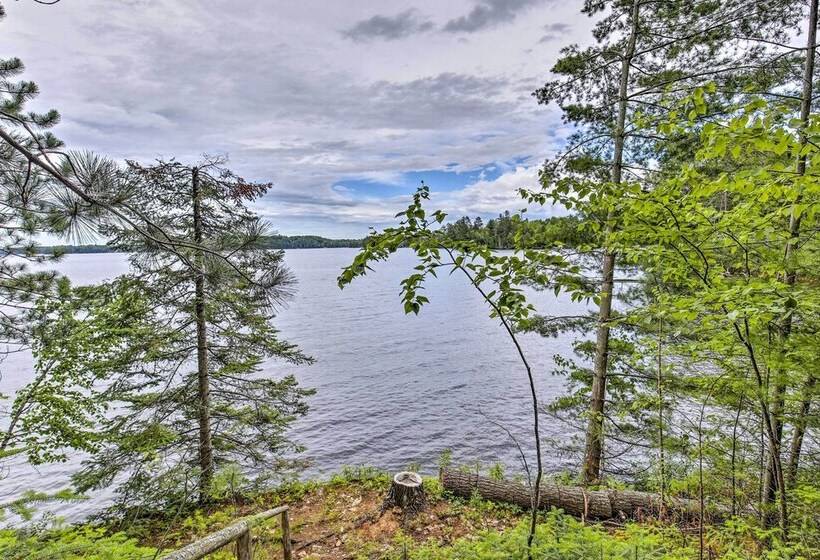 Eagle River Lakefront Retreat W/ Fire Pit & Grill