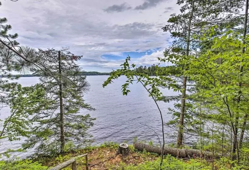 Eagle River Lakefront Retreat W/ Fire Pit & Grill