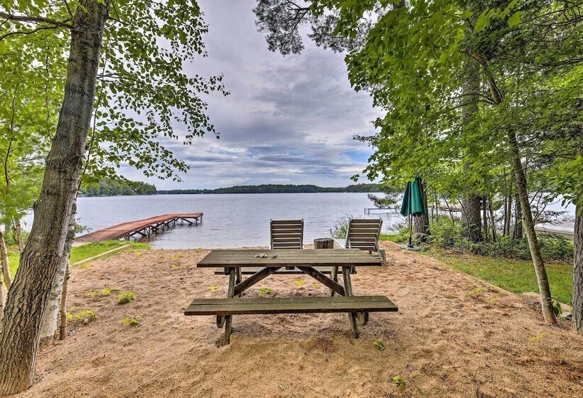 Eagle River Lakefront Retreat W/ Fire Pit & Grill