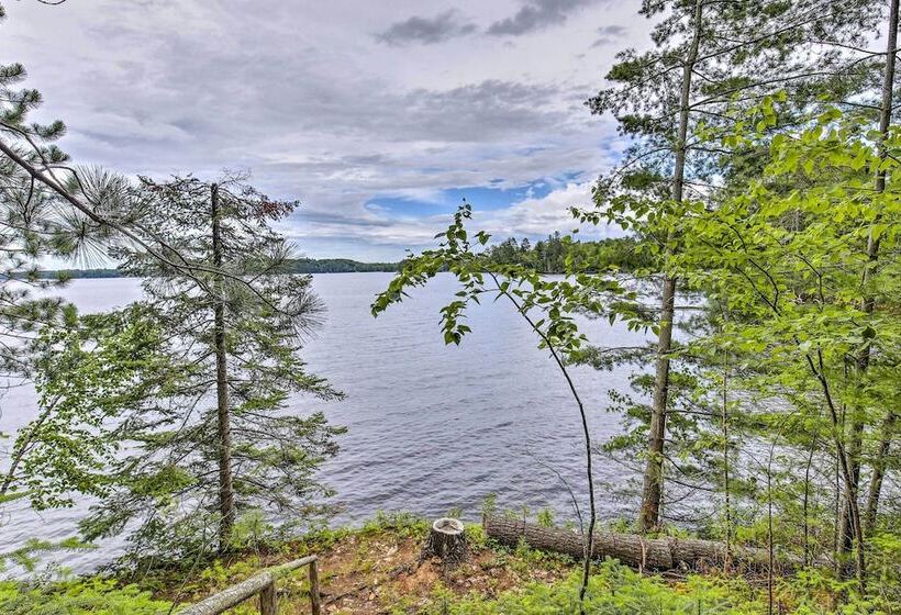 Eagle River Lakefront Retreat W/ Fire Pit & Grill