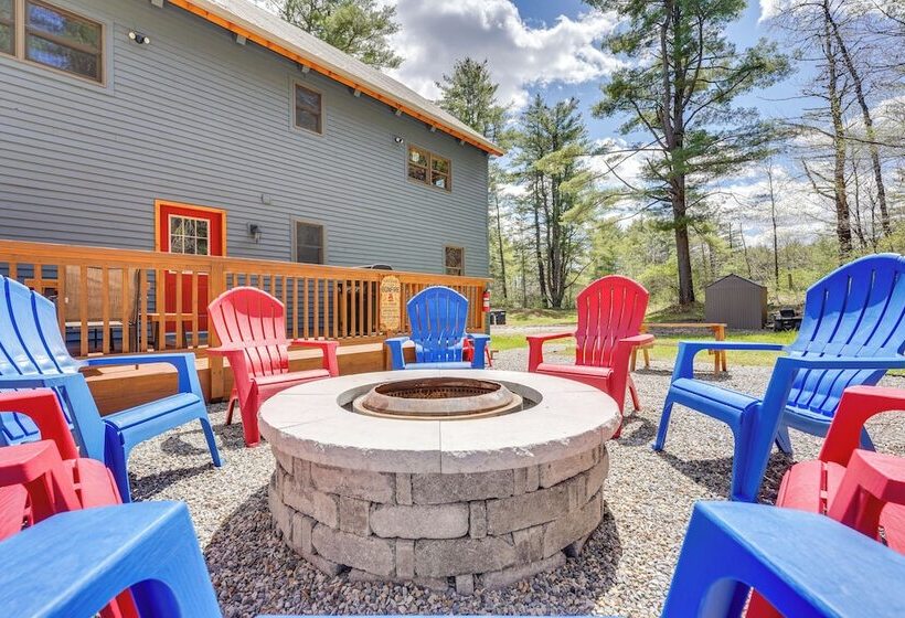 Athol Cabin W/ Deck & Fire Pit, 10 Mi To Lake