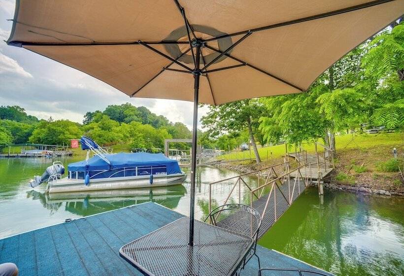 Modern Tims Ford Lake Home W/ Private Dock & Pool!