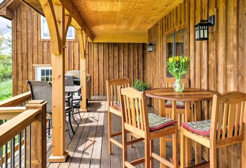 Naples Cabin W/ Lake Views & Wraparound Deck!